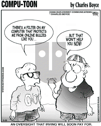 Compu-toon on Monday February 23, 2009 Comic Strip