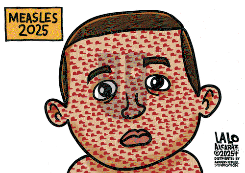 Lalo Alcaraz on Friday February 28, 2025 Comic Strip