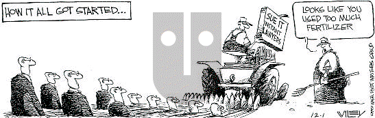 Non Sequitur on Tuesday December 1, 1992 Comic Strip
