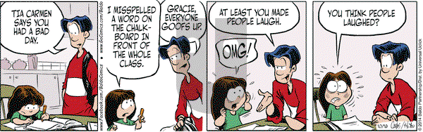 Baldo on Thursday October 16, 2014 Comic Strip