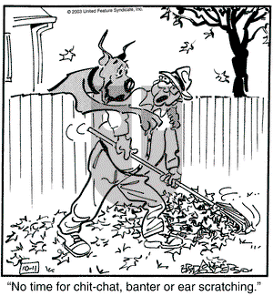 Marmaduke on Saturday October 11, 2003 Comic Strip