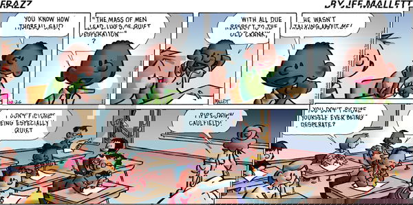 Frazz on Sunday October 26, 2008 Comic Strip