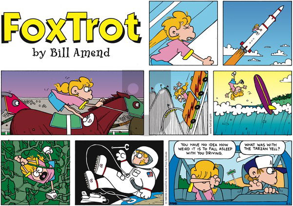 FoxTrot on Sunday August 1, 1999 Comic Strip