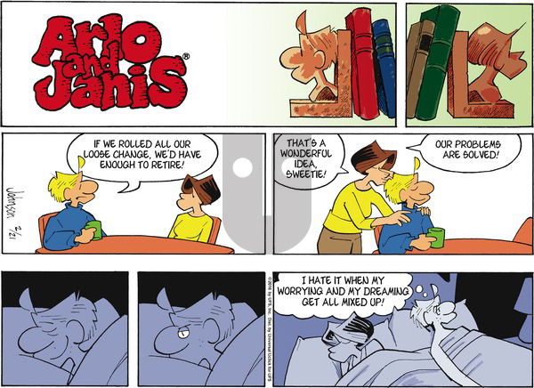 Arlo and Janis on Sunday February 21, 2016 Comic Strip