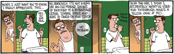 Monty on Thursday July 14, 2011 Comic Strip