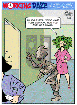 Working Daze - Tuesday September 17, 2024 Comic Strip