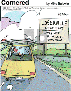 Cornered - Tuesday October 25, 2011 Comic Strip