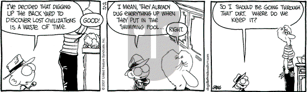 The Buckets on Wednesday March 7, 2007 Comic Strip