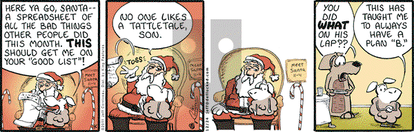 DeFlocked on Saturday December 24, 2011 Comic Strip