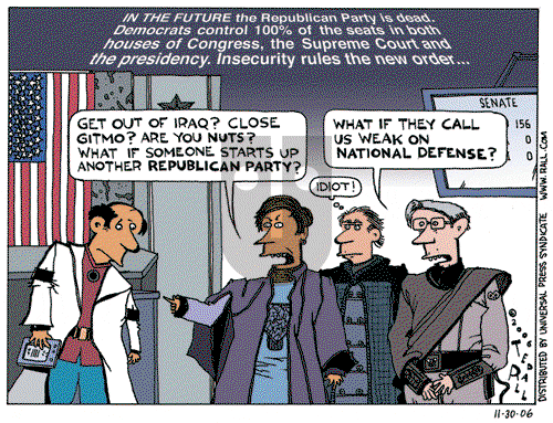 Ted Rall on Wednesday December 6, 2006 Comic Strip