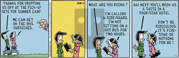 Grand Avenue on Thursday July 4, 2019 Comic Strip