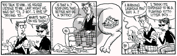 Monty on Tuesday May 20, 2003 Comic Strip