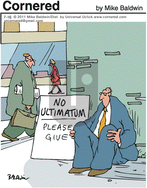 Cornered on Saturday July 16, 2011 Comic Strip