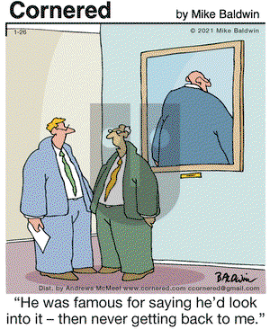 Cornered on Tuesday January 26, 2021 Comic Strip