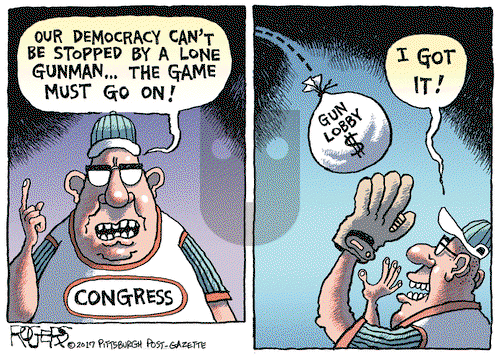 Rob Rogers on Thursday June 15, 2017 Comic Strip