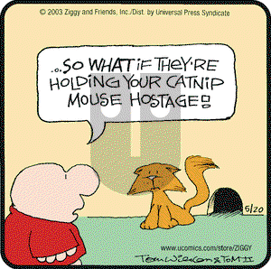 Ziggy on Tuesday May 20, 2003 Comic Strip