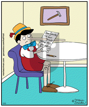 Half Full - Tuesday December 2, 2014 Comic Strip
