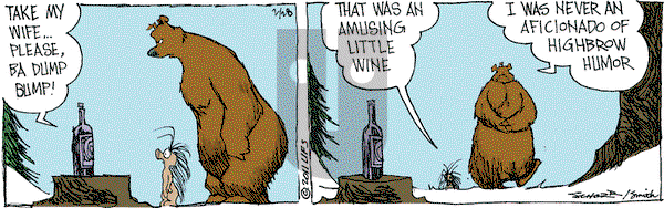 The Grizzwells on Monday February 28, 2011 Comic Strip