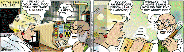 Alley Oop on Saturday May 30, 2015 Comic Strip