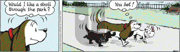 Fred Basset on Saturday March 12, 2016 Comic Strip