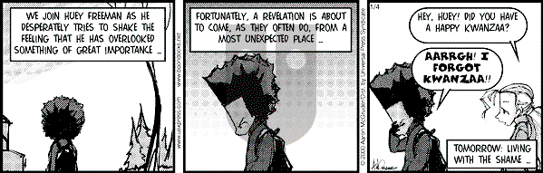 The Boondocks on Tuesday August 7, 2007 Comic Strip