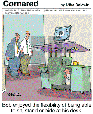 Cornered on Tuesday October 25, 2016 Comic Strip