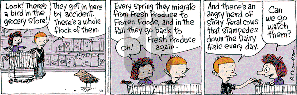 Cul de Sac on Monday June 4, 2018 Comic Strip