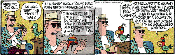 Monty on Monday September 5, 2011 Comic Strip