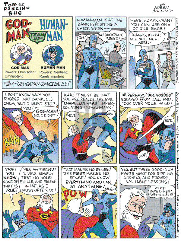 Tom the Dancing Bug on Friday November 19, 2010 Comic Strip