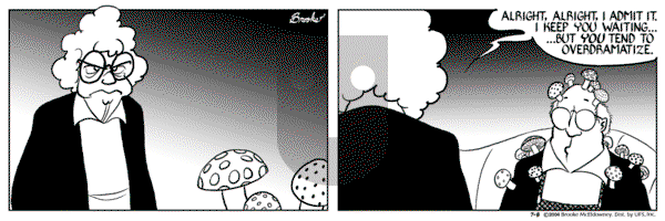 9 Chickweed Lane on Tuesday March 13, 2007 Comic Strip