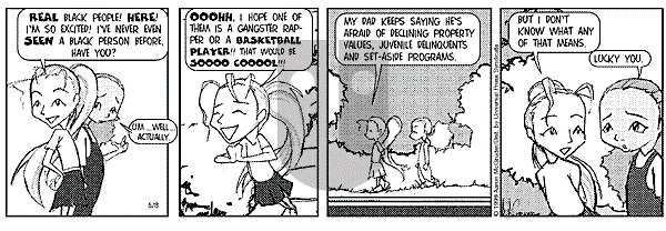 The Boondocks on Saturday December 9, 2006 Comic Strip
