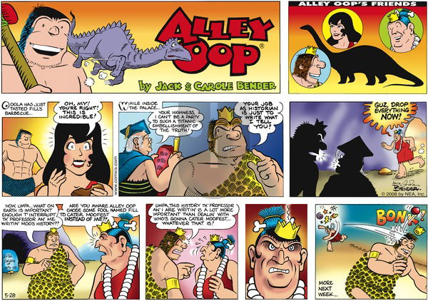 Alley Oop on Sunday May 28, 2006 Comic Strip
