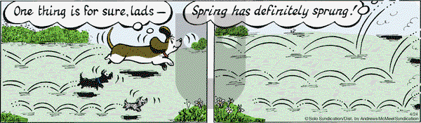 Fred Basset on Friday April 24, 2020 Comic Strip
