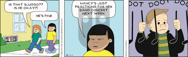 Nancy on Tuesday March 25, 2025 Comic Strip