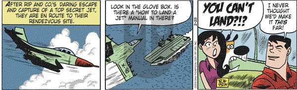 Rip Haywire on Saturday February 28, 2009 Comic Strip