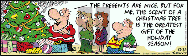 Frank and Ernest on Tuesday December 25, 2018 Comic Strip