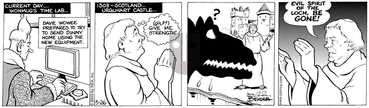 Alley Oop - Monday May 26, 2003 Comic Strip