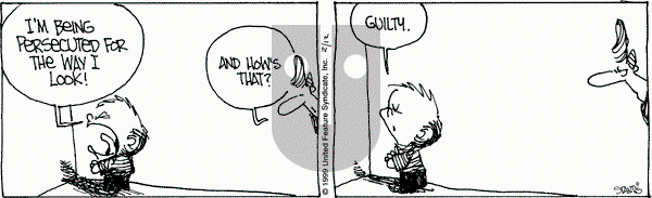 The Buckets on Friday February 12, 1999 Comic Strip