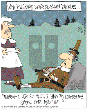 The Flying McCoys on Friday November 23, 2007 Comic Strip