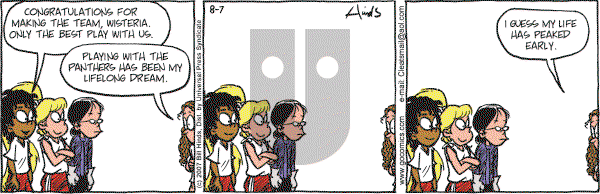 Cleats - Wednesday July 16, 2025 Comic Strip