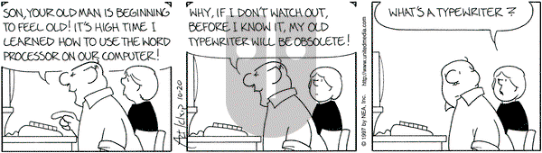 The Born Loser on Monday October 20, 1997 Comic Strip