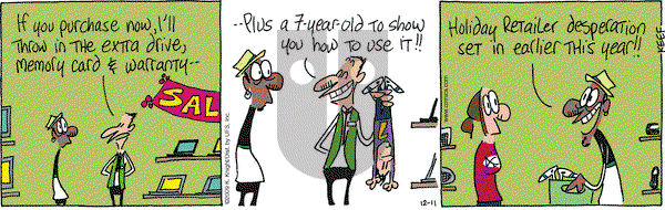 The Knight Life on Friday December 11, 2009 Comic Strip