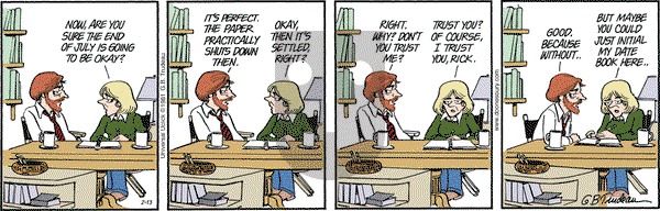 Doonesbury on Friday February 13, 2015 Comic Strip
