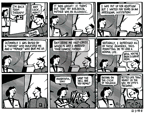 Ted Rall on Saturday December 5, 1998 Comic Strip
