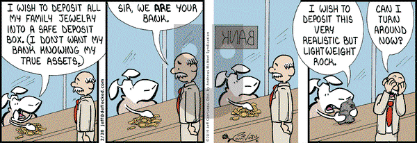DeFlocked on Wednesday February 20, 2019 Comic Strip