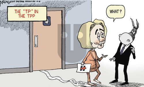 Robert Ariail on Sunday October 18, 2015 Comic Strip