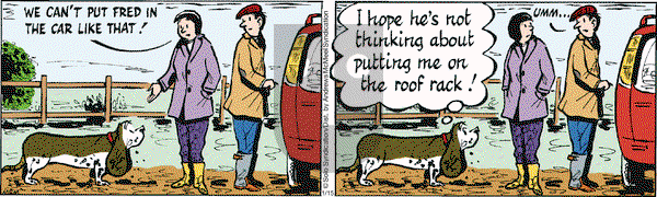 Fred Basset on Wednesday January 15, 2020 Comic Strip