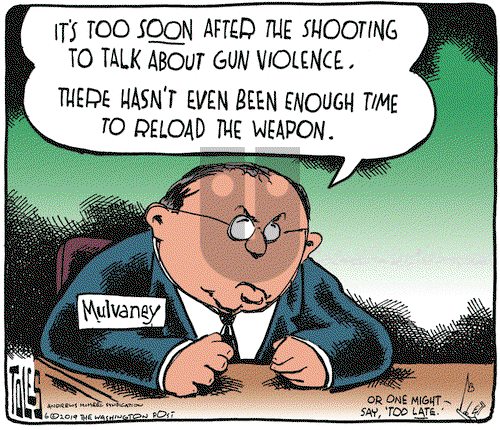 Tom Toles on Tuesday June 4, 2019 Comic Strip