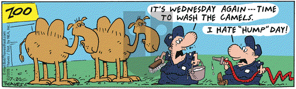 Frank and Ernest on Wednesday July 20, 2005 Comic Strip