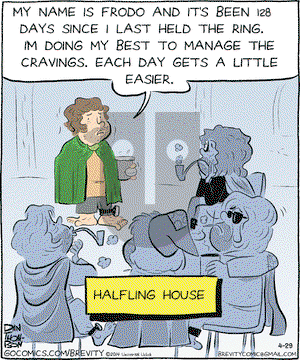 Brevity on Tuesday April 29, 2014 Comic Strip
